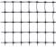 Сетка для стеллажей на склад У-22 ячейка 22*35 мм, 2*100 м, черная